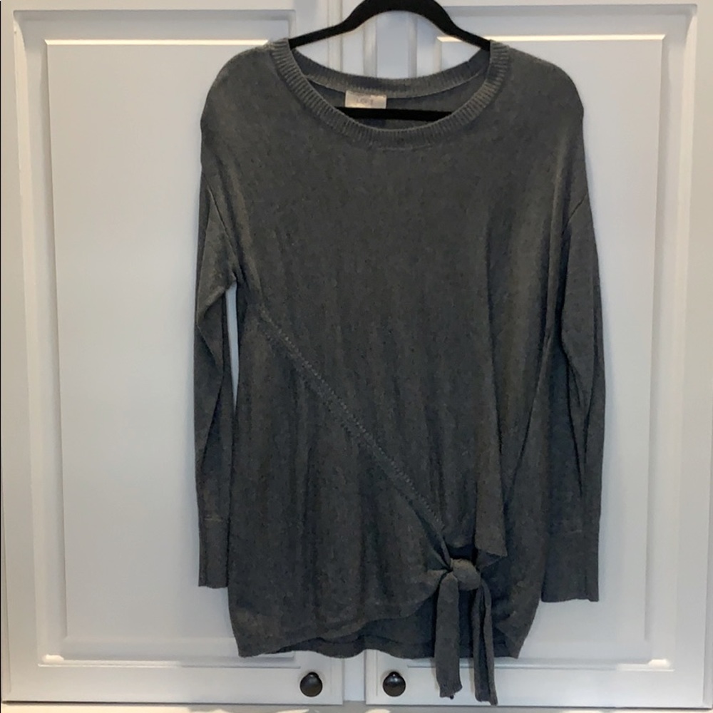 Loft Gray Sweater - S